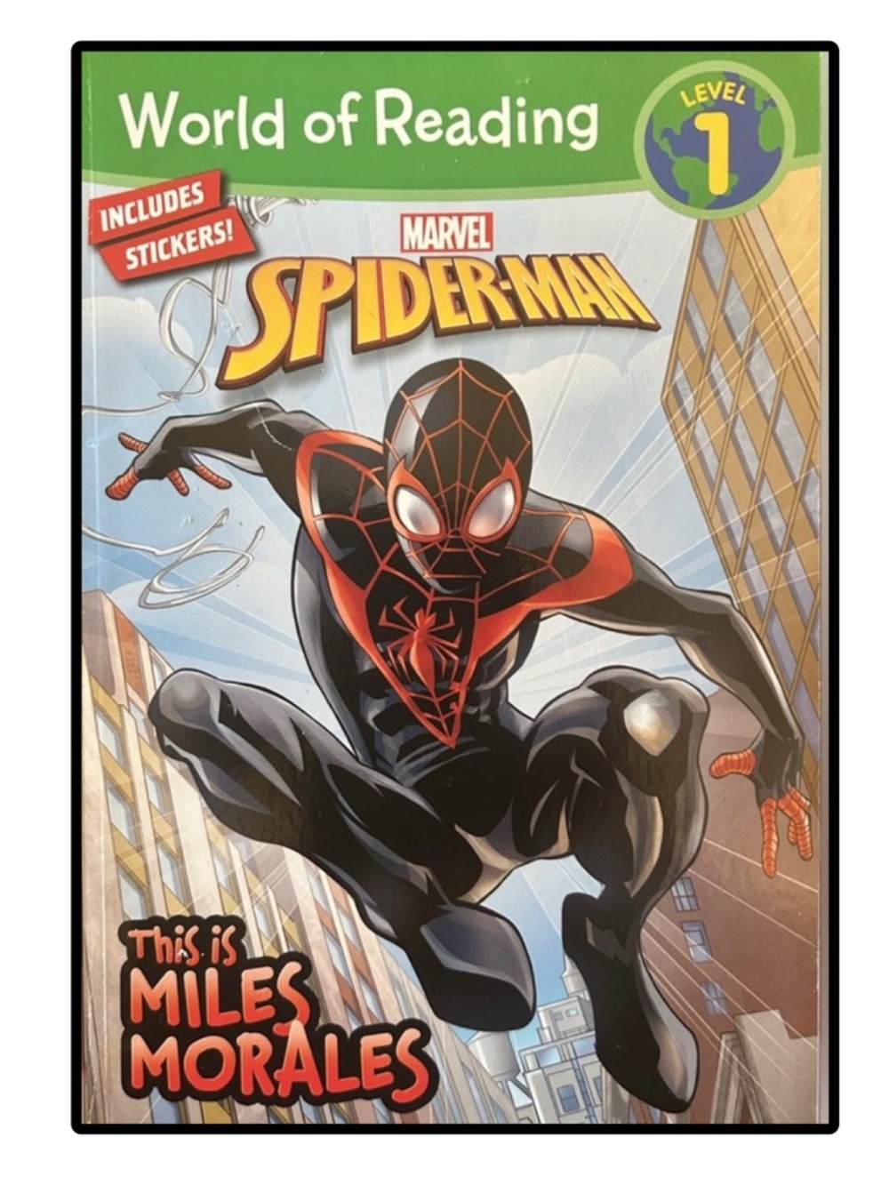 BUNDLE & SAVE🎉 Marvel Spider-Man World of Reading This is Miles Morales Reader
